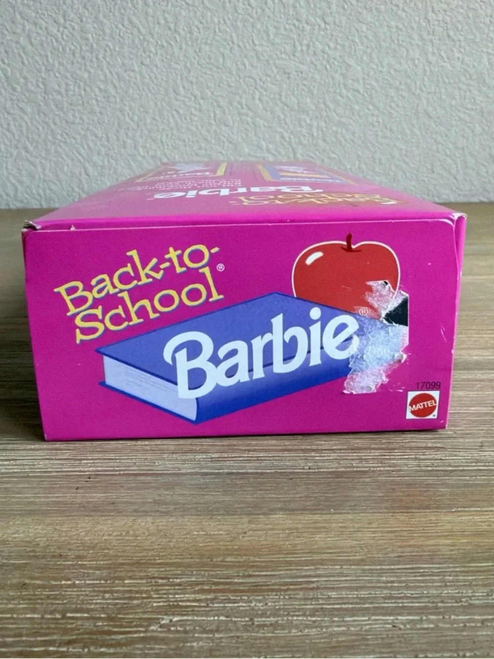 Back to School Barbie #17099 Apple Special Edition 1996 Denim New In Box - Picture 7 of 8